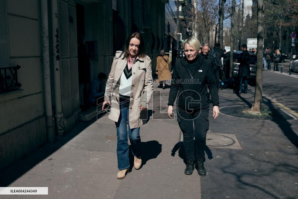 RN Headquarters After The Marine Le Pen Trial - Paris