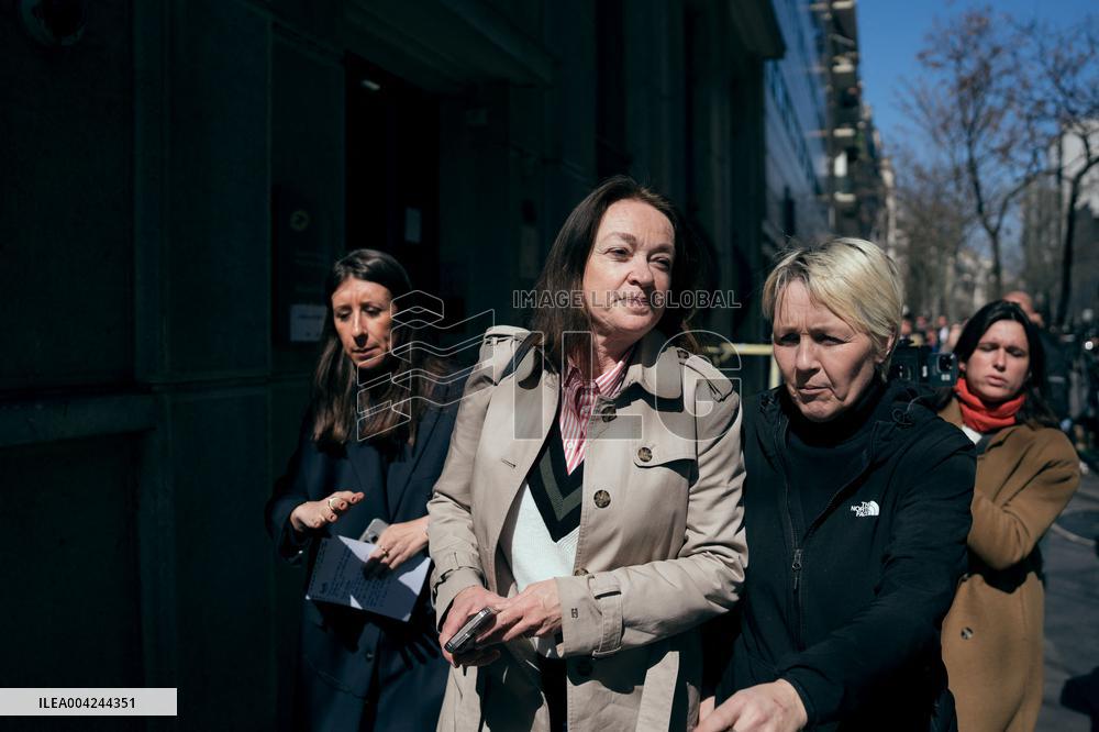 RN Headquarters After The Marine Le Pen Trial - Paris