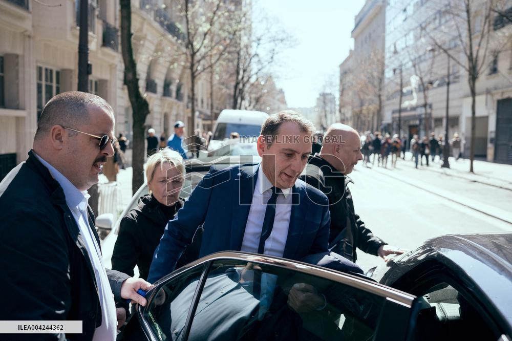 RN Headquarters After The Marine Le Pen Trial - Paris