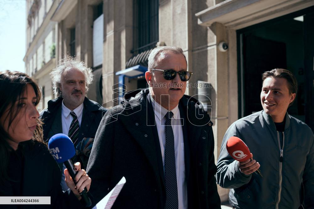 RN Headquarters After The Marine Le Pen Trial - Paris