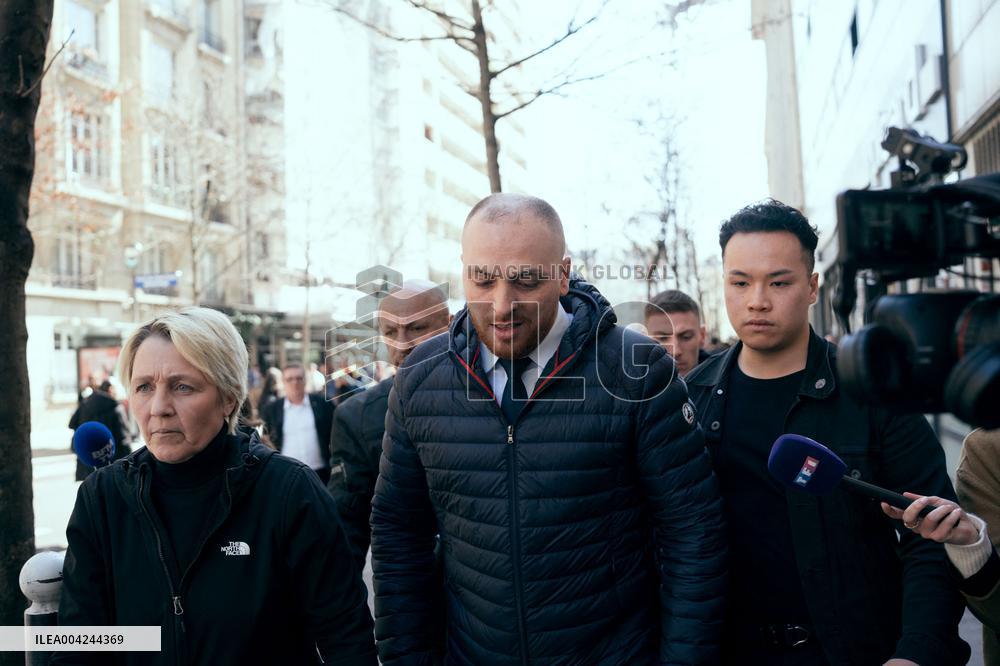 RN Headquarters After The Marine Le Pen Trial - Paris