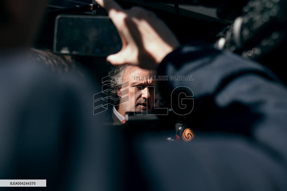 RN Headquarters After The Marine Le Pen Trial - Paris