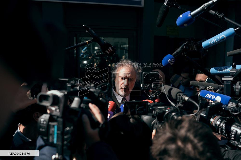 RN Headquarters After The Marine Le Pen Trial - Paris