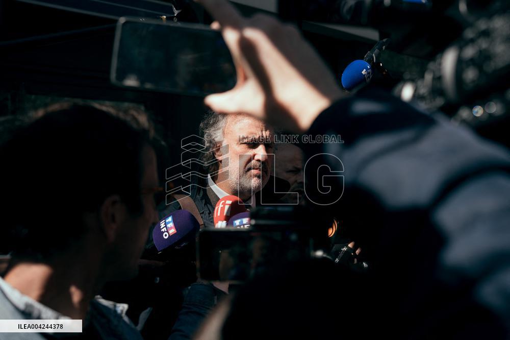 RN Headquarters After The Marine Le Pen Trial - Paris