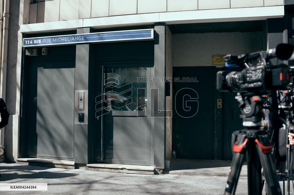 RN Headquarters After The Marine Le Pen Trial - Paris