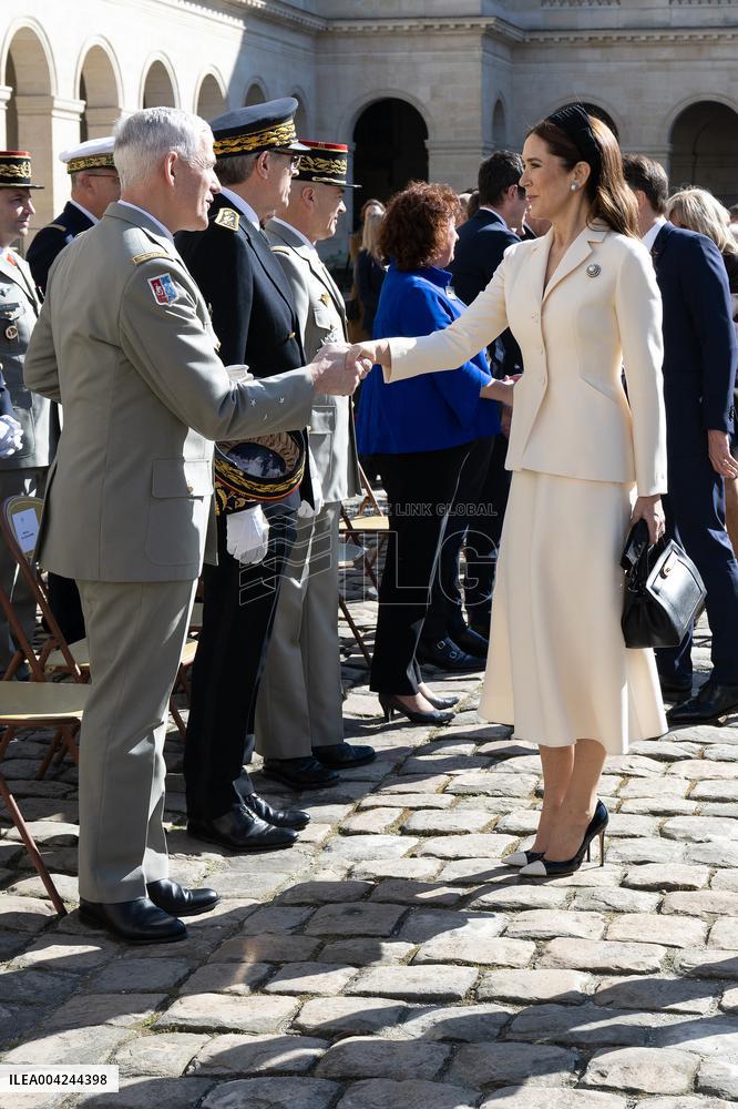 Welcoming Ceremony For The Danish Royal Couple - Paris