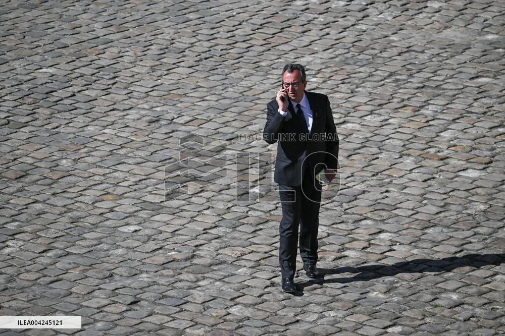 Welcome Ceremony For King Of Denmark At The Invalides - Paris