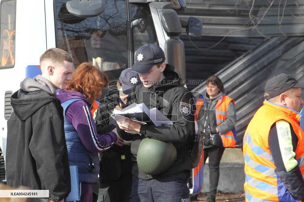 Russian drone attack on residential area in Dnipro