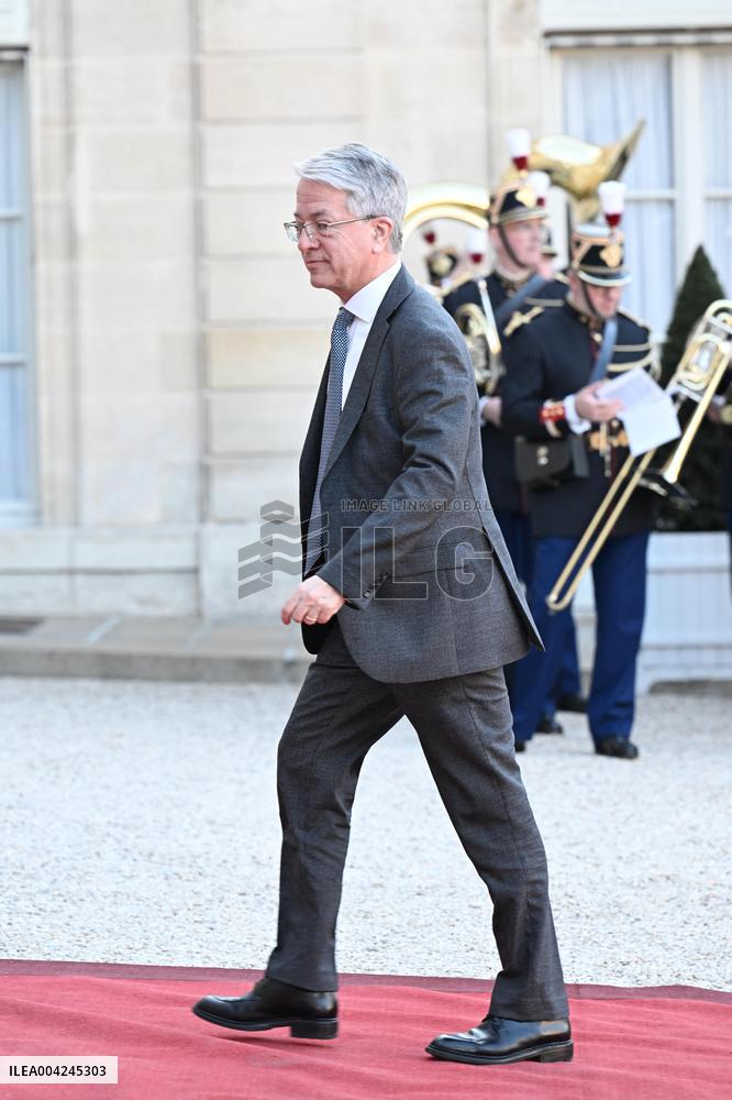 State Dinner In Honor Of King And Queen Of Denmark - Paris