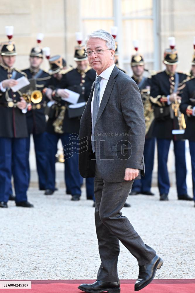 State Dinner In Honor Of King And Queen Of Denmark - Paris
