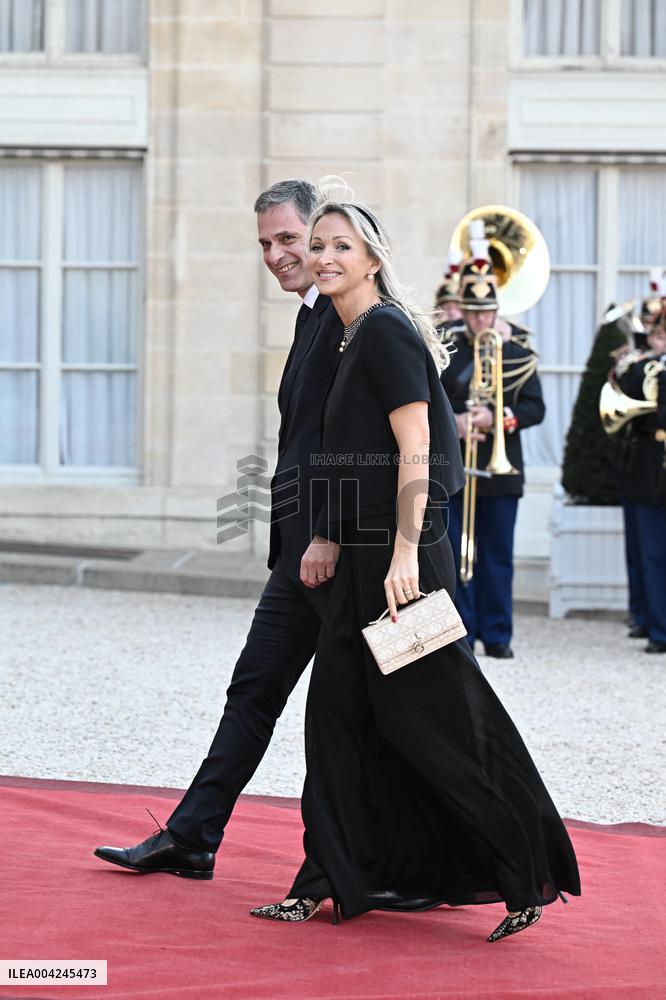 State Dinner In Honor Of King And Queen Of Denmark - Paris