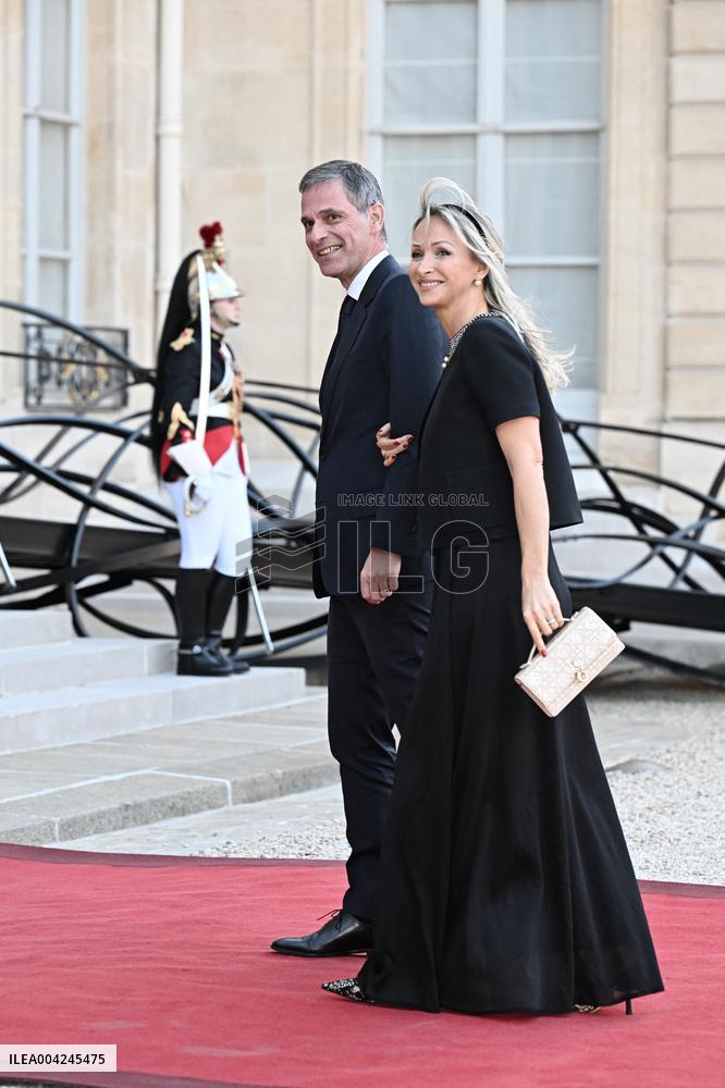 State Dinner In Honor Of King And Queen Of Denmark - Paris