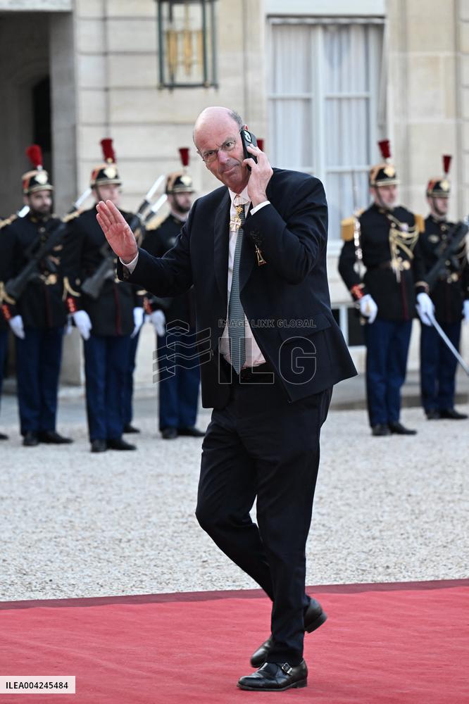 State Dinner In Honor Of King And Queen Of Denmark - Paris