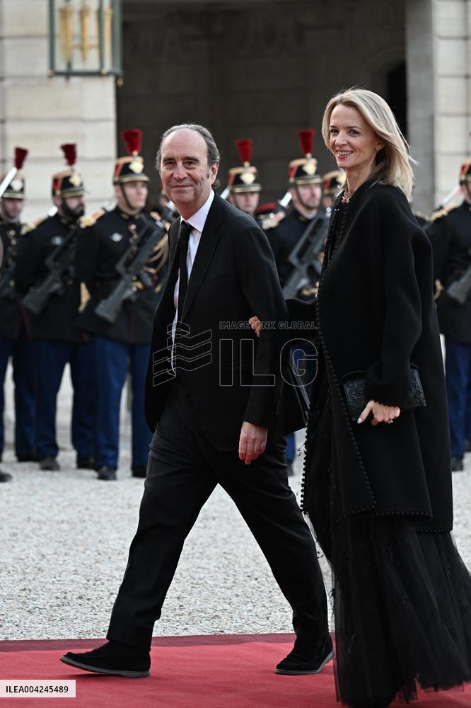 State Dinner In Honor Of King And Queen Of Denmark - Paris