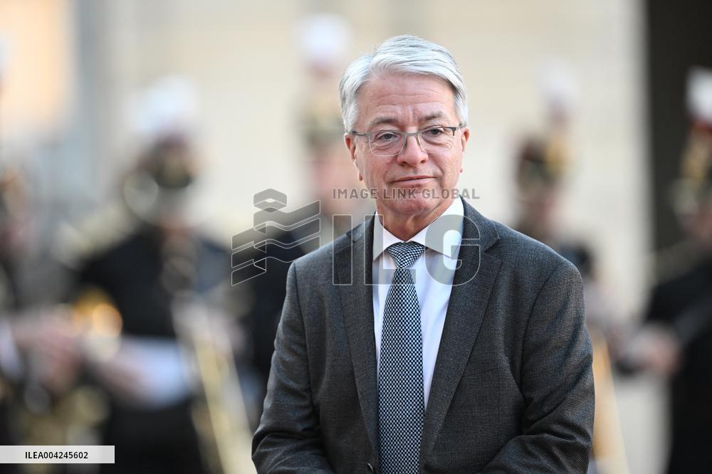 State Dinner In Honor Of King And Queen Of Denmark - Paris