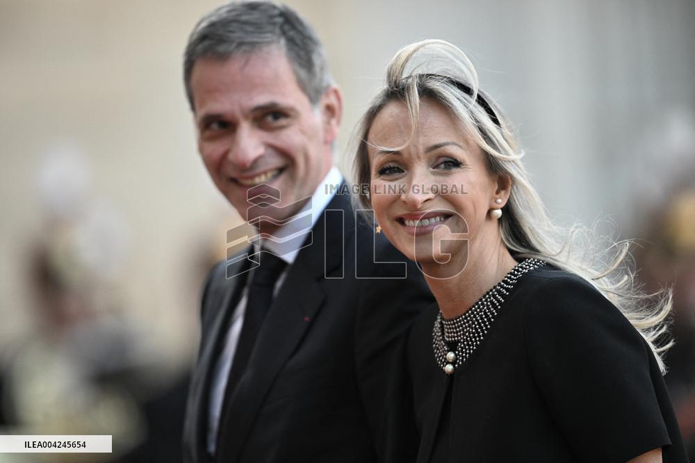 State Dinner In Honor Of King And Queen Of Denmark - Paris