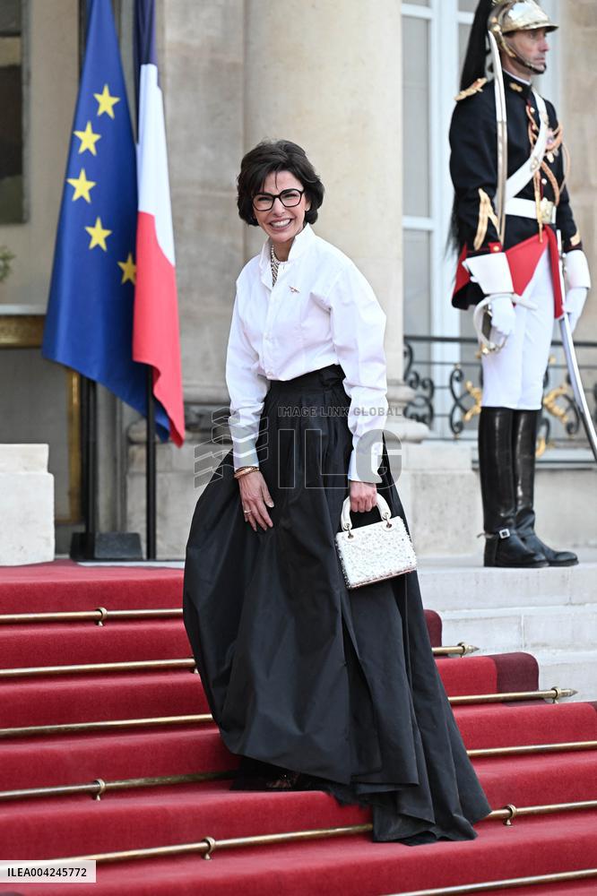 State Dinner In Honor Of King And Queen Of Denmark - Paris