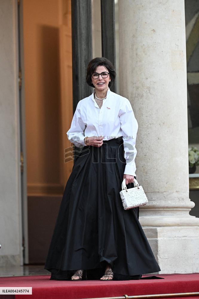State Dinner In Honor Of King And Queen Of Denmark - Paris