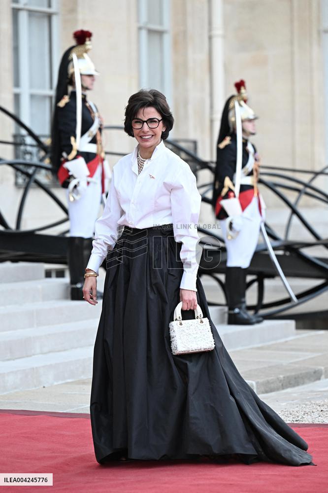 State Dinner In Honor Of King And Queen Of Denmark - Paris