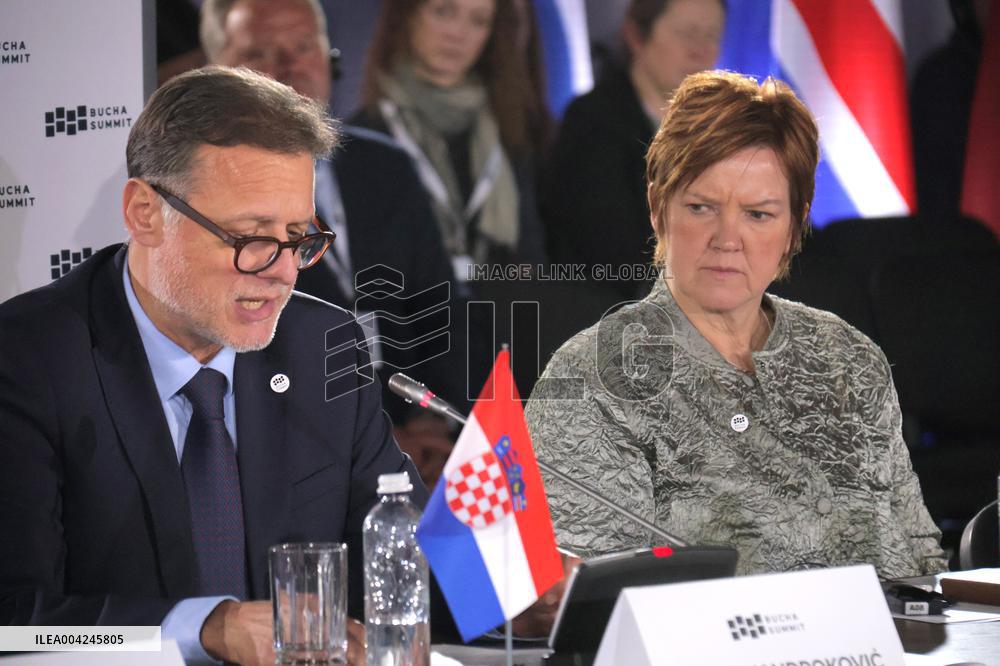 Bucha Summit 2025 in Ukraine