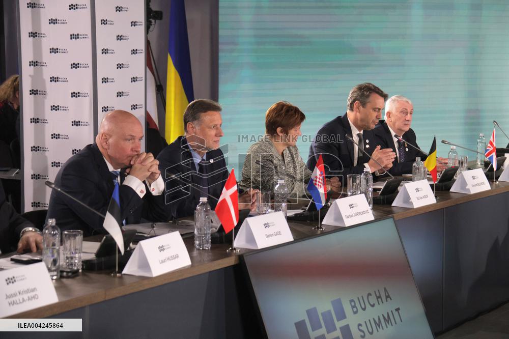 Bucha Summit 2025 in Ukraine
