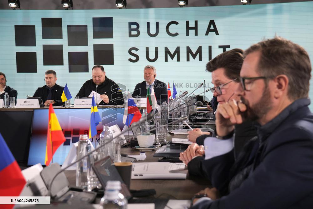 Bucha Summit 2025 in Ukraine