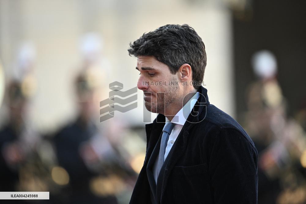State Dinner In Honor Of King And Queen Of Denmark - Paris