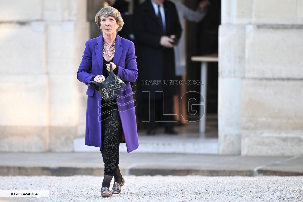 State Dinner In Honor Of King And Queen Of Denmark - Paris
