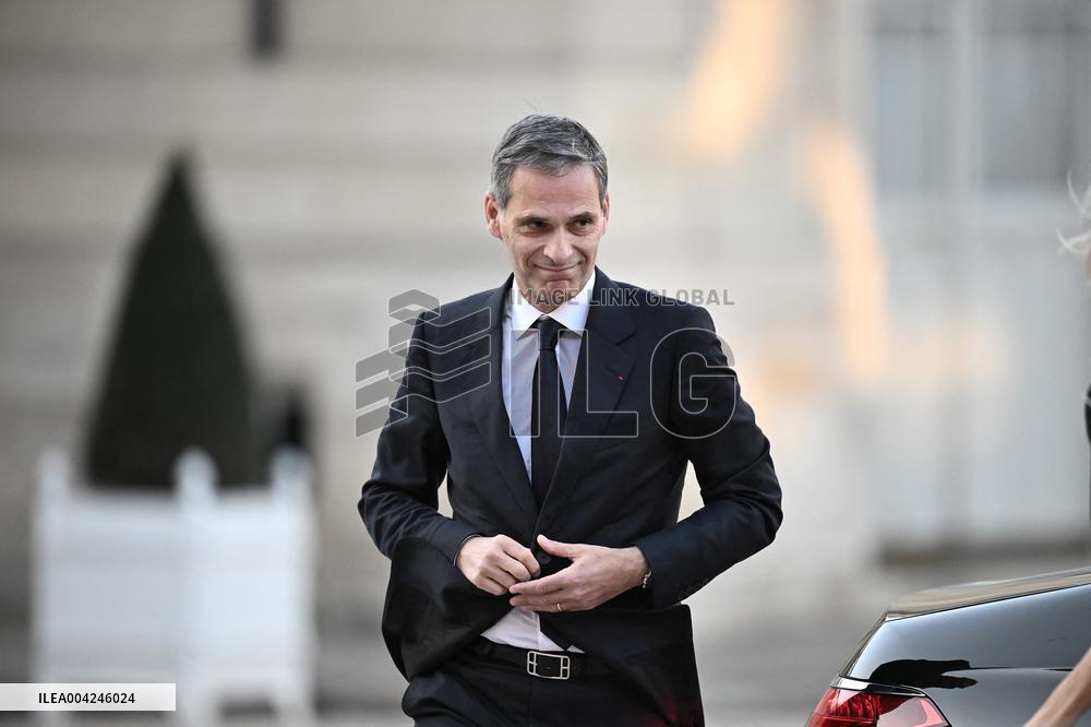 State Dinner In Honor Of King And Queen Of Denmark - Paris
