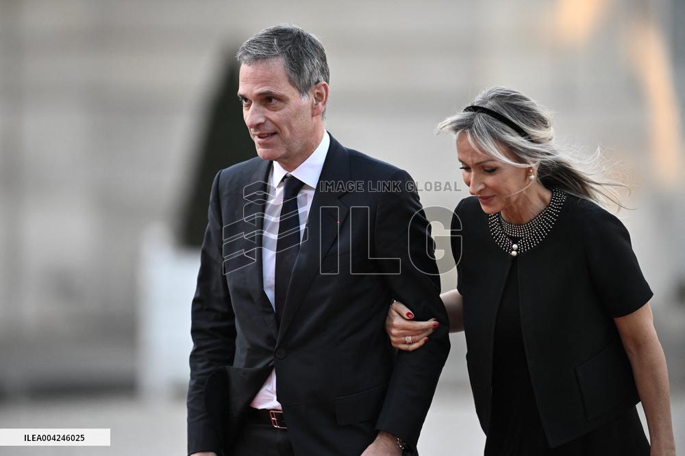 State Dinner In Honor Of King And Queen Of Denmark - Paris