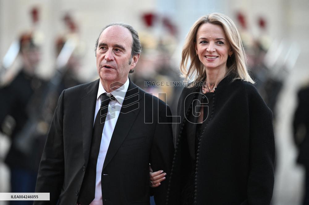 State Dinner In Honor Of King And Queen Of Denmark - Paris