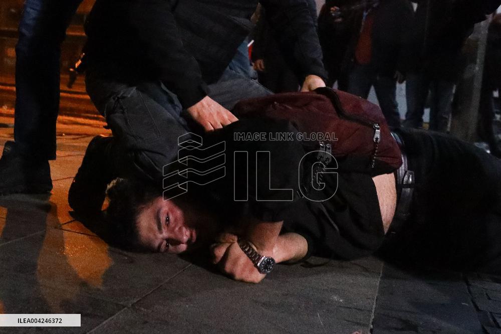 Protest in Ankara over jailing of Erdogan's main rival