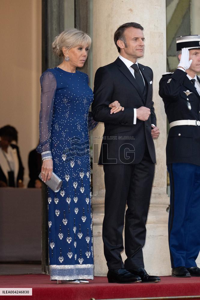 State Dinner King and Queen of Denmark - Paris