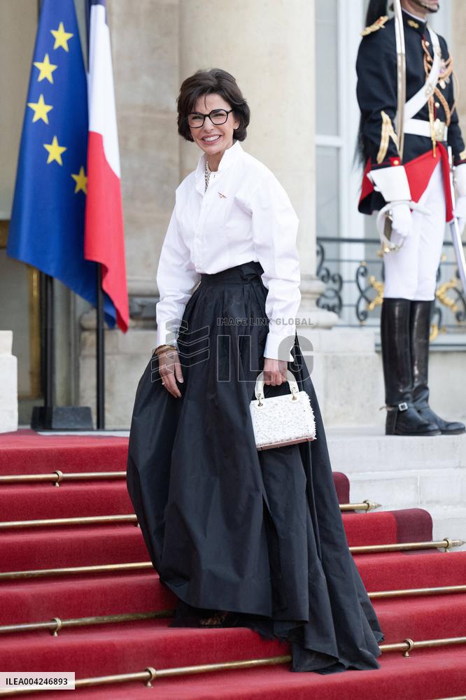 State Dinner King and Queen of Denmark - Paris