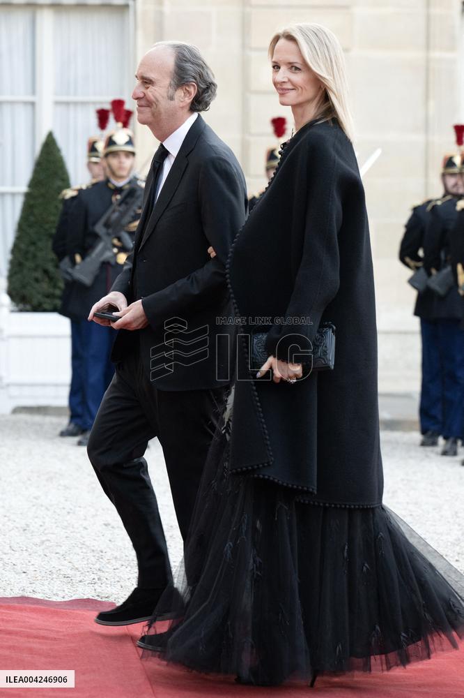 State Dinner King and Queen of Denmark - Paris