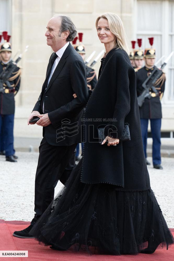State Dinner King and Queen of Denmark - Paris