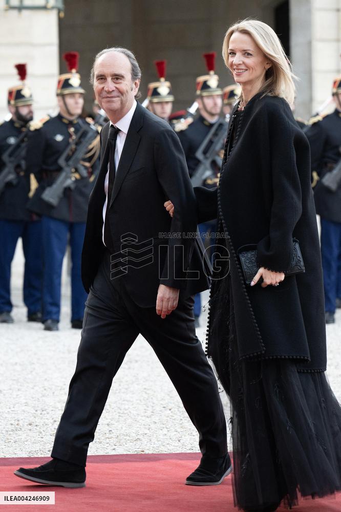 State Dinner King and Queen of Denmark - Paris