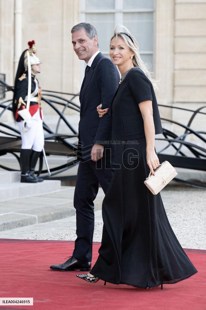 State Dinner King and Queen of Denmark - Paris