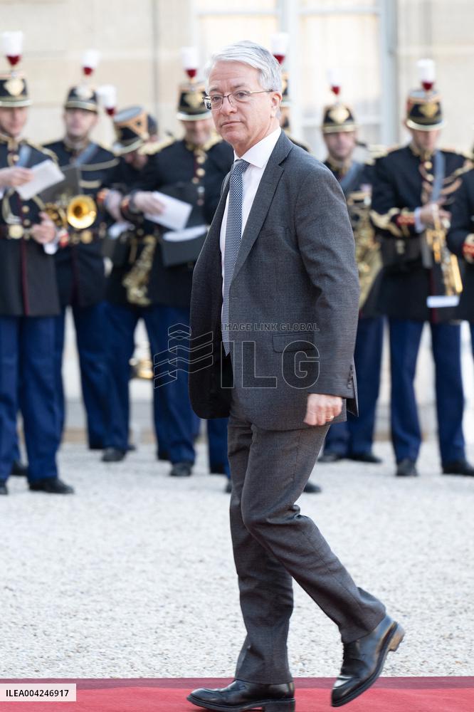 State Dinner King and Queen of Denmark - Paris