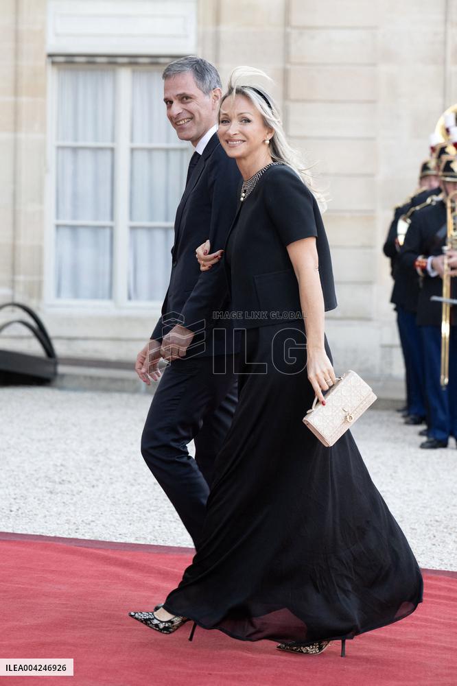 State Dinner King and Queen of Denmark - Paris