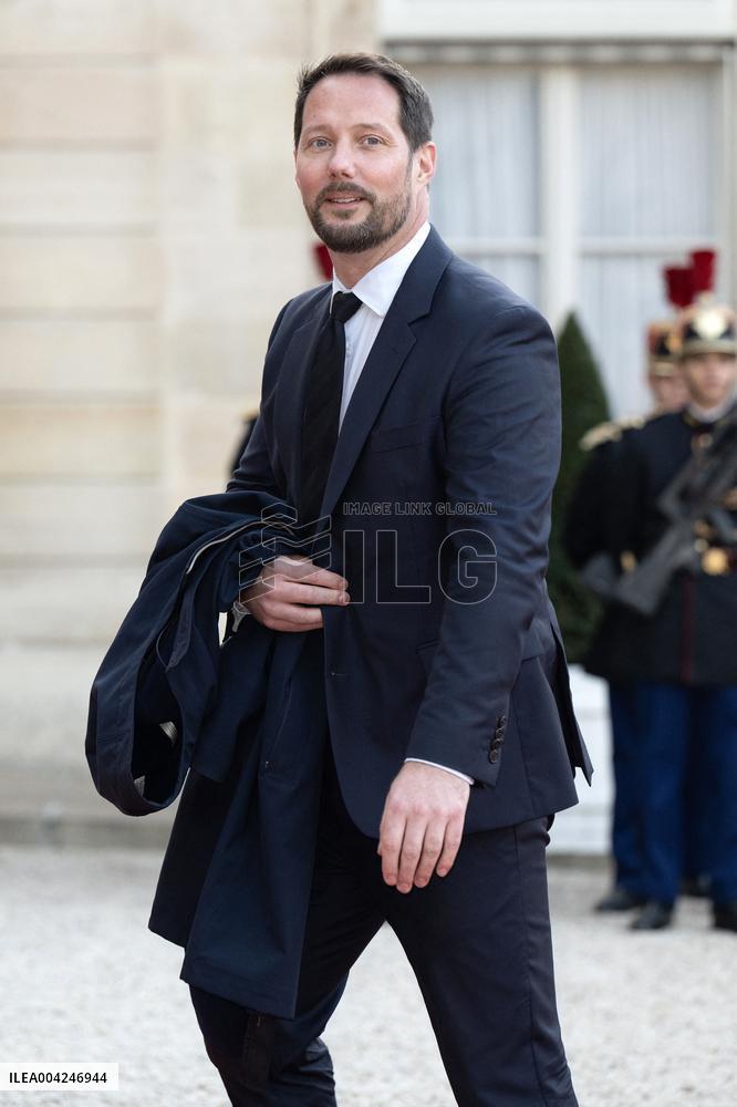 State Dinner King and Queen of Denmark - Paris