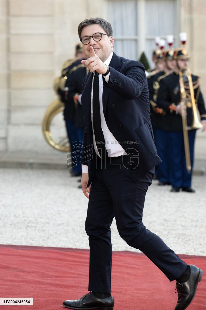 State Dinner King and Queen of Denmark - Paris
