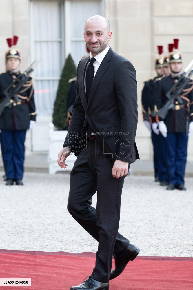 State Dinner King and Queen of Denmark - Paris