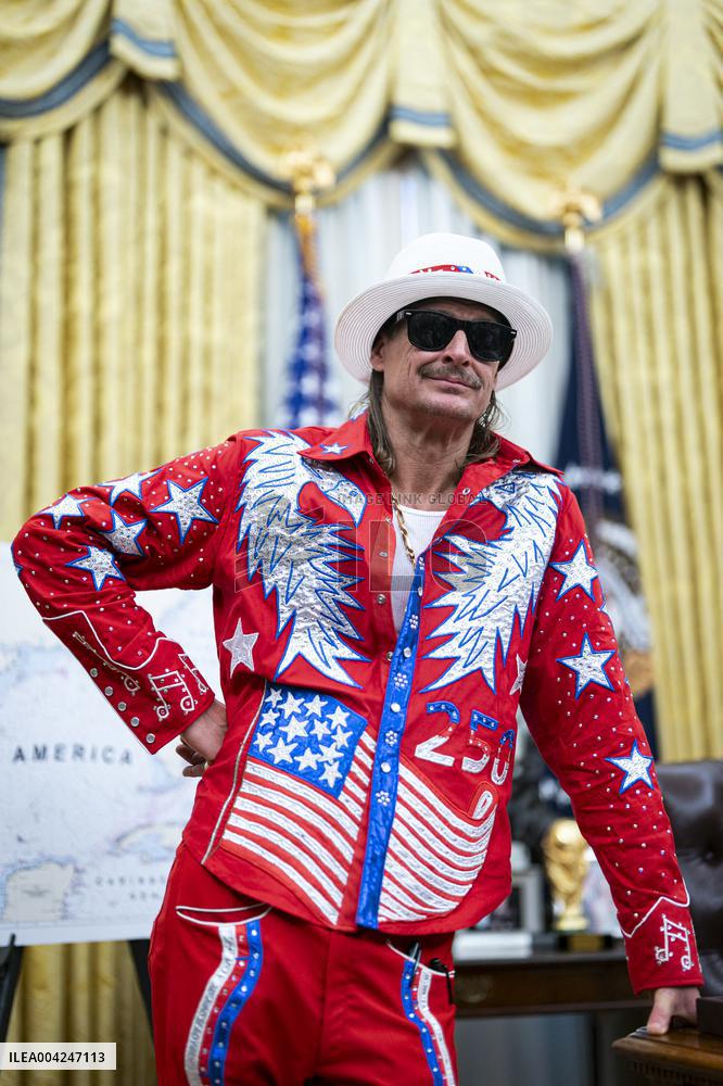 Kid Rock Joins Trump For Order Targeting Entertainment Industry Competition - DC