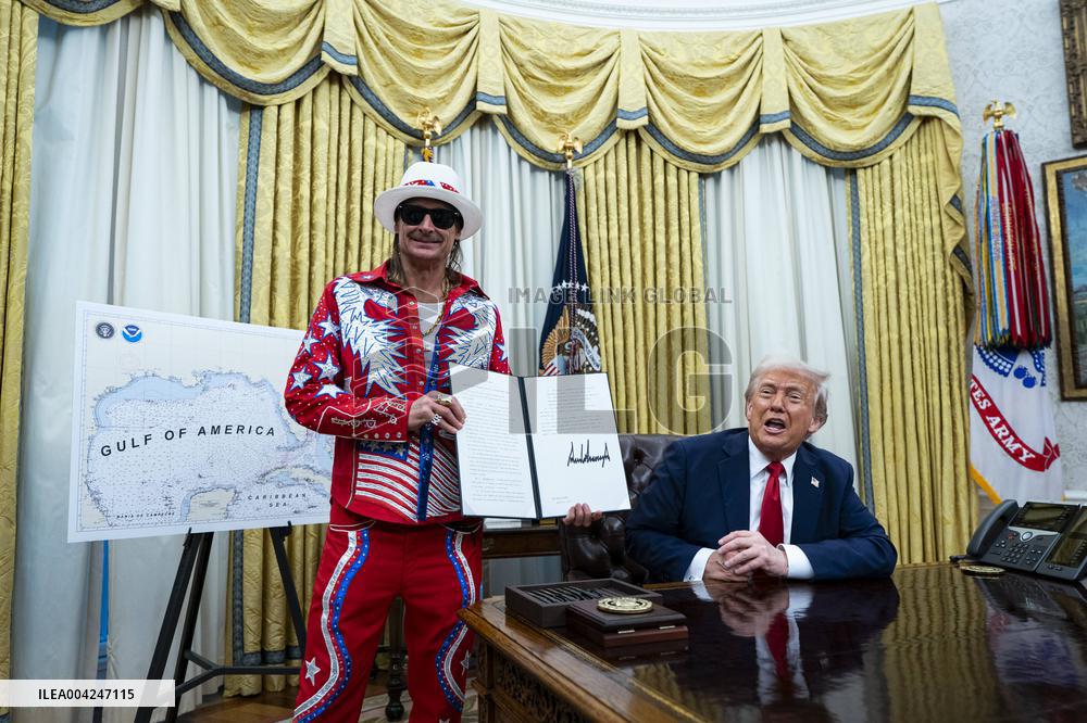 Kid Rock Joins Trump For Order Targeting Entertainment Industry Competition - DC