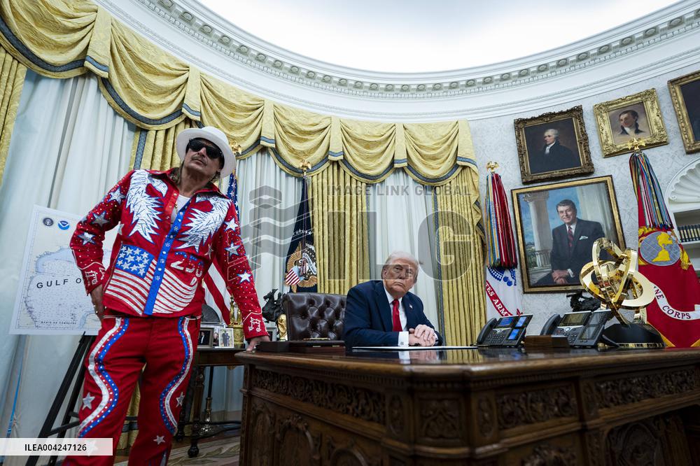 Kid Rock Joins Trump For Order Targeting Entertainment Industry Competition - DC