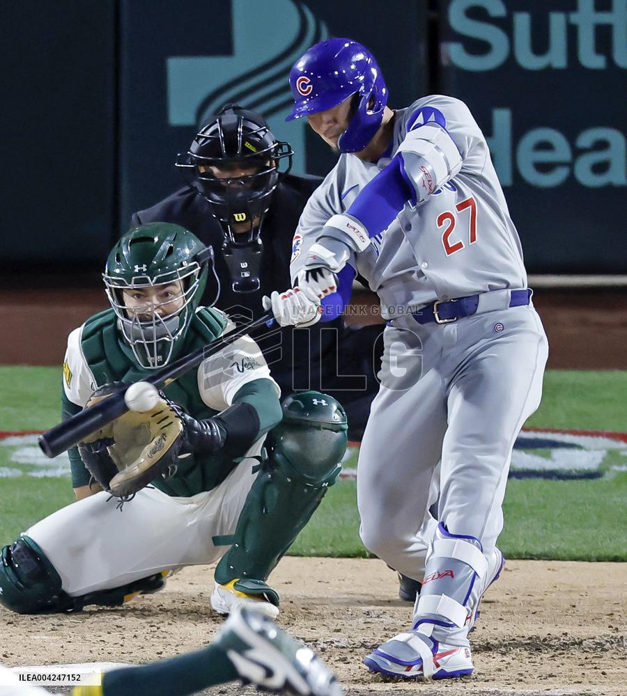 Baseball: Cubs vs. Athletics