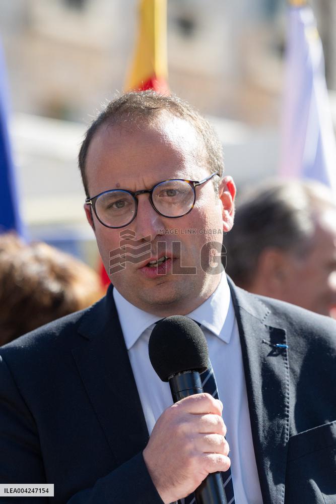 Marie Barsacq Visit To Nice