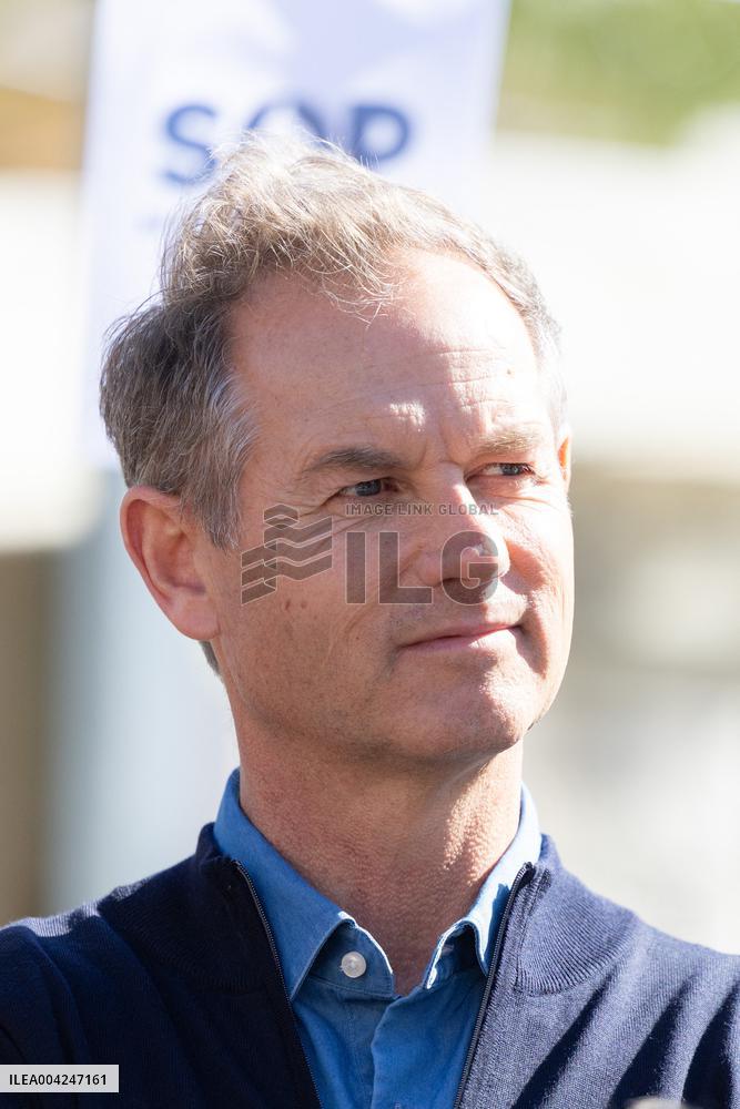 Marie Barsacq Visit To Nice