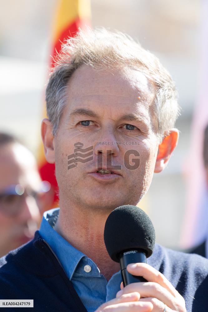 Marie Barsacq Visit To Nice